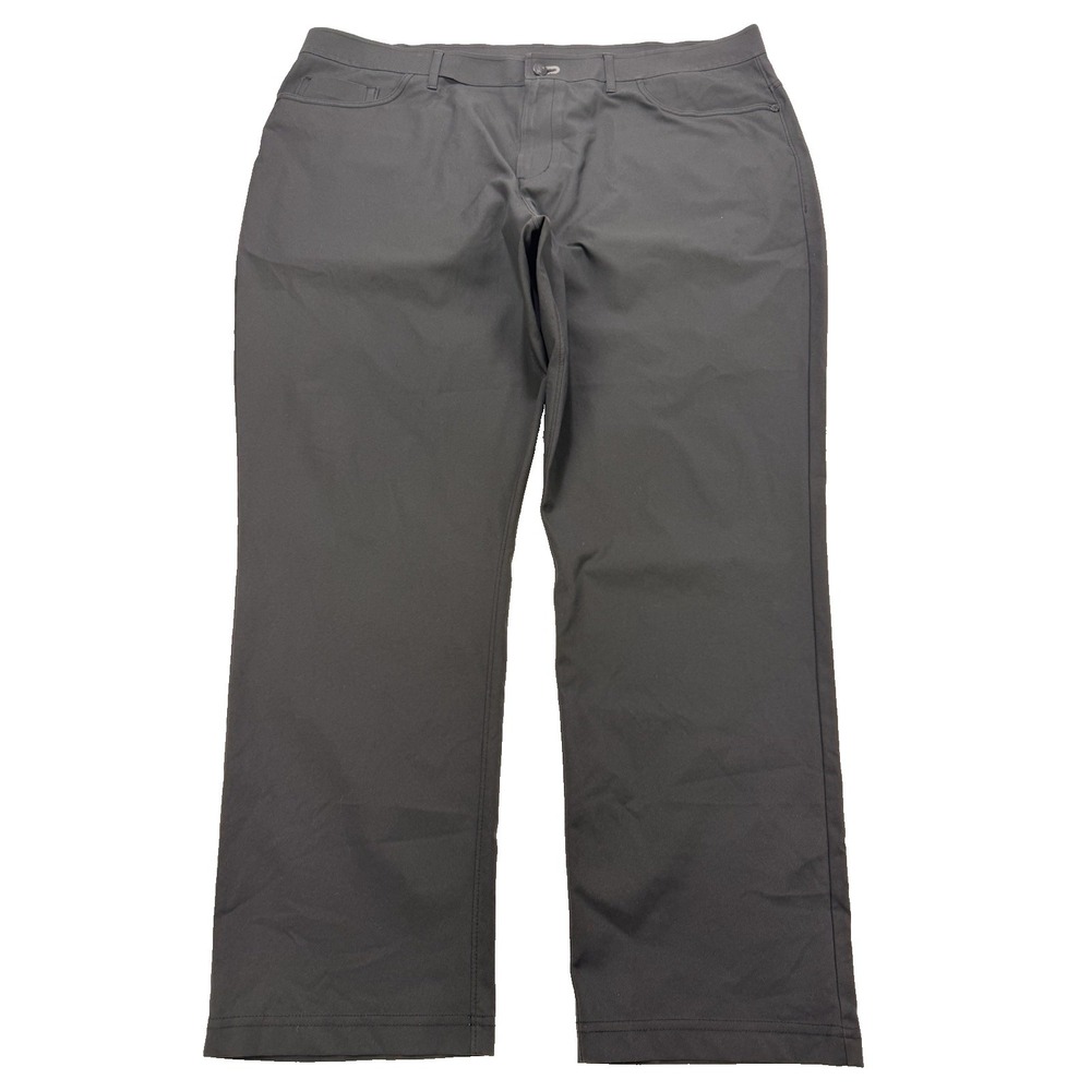 Public Rec Pants Mens 42x30 Black Gamechanger Stretch 5 Pocket‎ Golf Travel